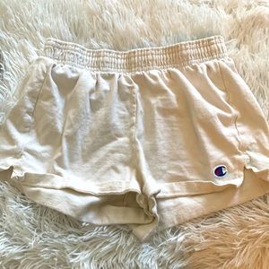 White champion shorts